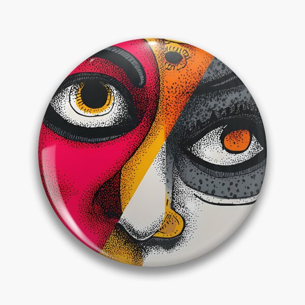 Item preview, faces of Kathakali (split personality) designed and sold by REDCLASH2002.