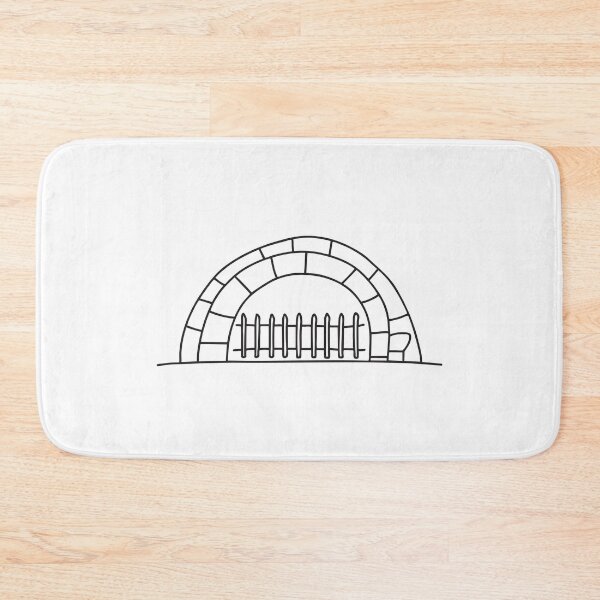 Item preview, Wooden Fence Standing Before Tunnel designed and sold by rasagamastore.