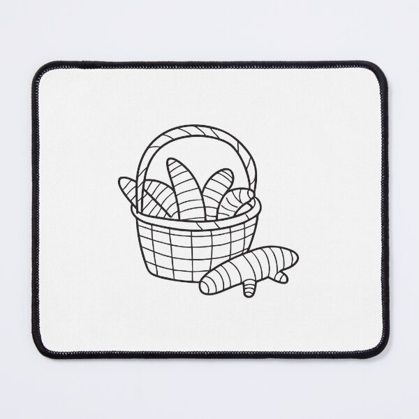 Item preview, Turmeric Root Beside Woven Basket designed and sold by rasagamastore.