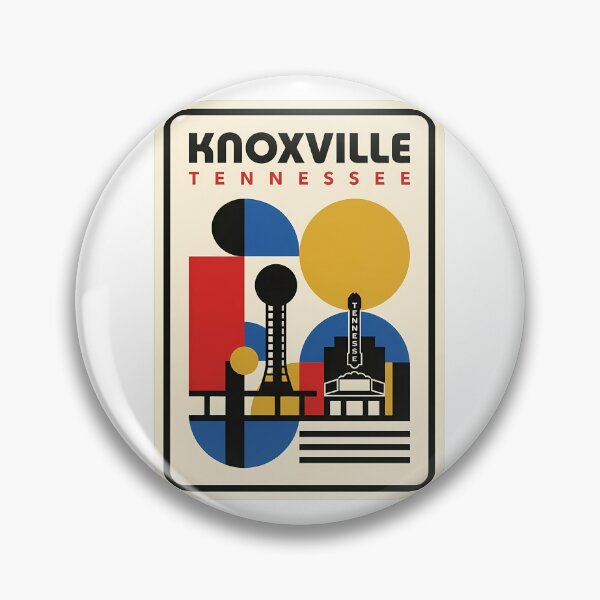 Item preview, Retro Knoxville Tennessee Sunsphere Geometric Bauhaus Art designed and sold by k3rstman1.
