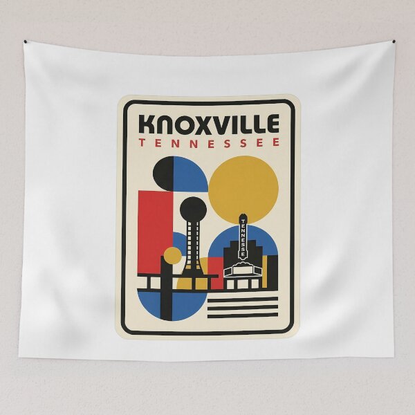 Item preview, Retro Knoxville Tennessee Sunsphere Geometric Bauhaus Art designed and sold by k3rstman1.