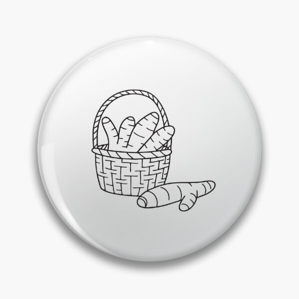 Item preview, Turmeric Root Near Handmade Woven Basket designed and sold by rasagamastore.