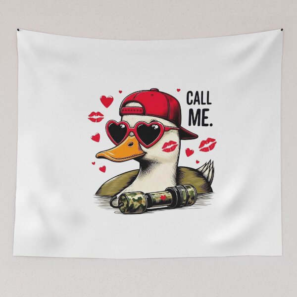 Item preview, Cool Duck Call Me Design designed and sold by HUTEND.