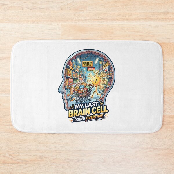 Item preview, My Last Brain Cell Doing Overtime designed and sold by Tharaazu.