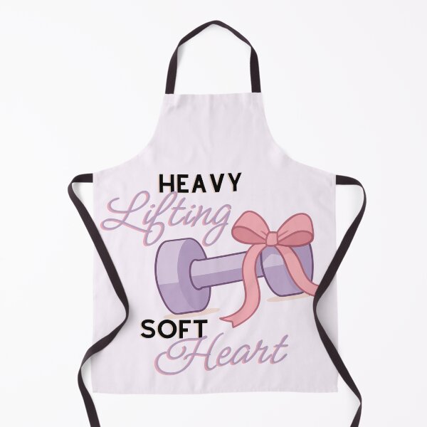 Item preview, Heavy Lifting Soft Heart Purple Dumbbell Bow Cute designed and sold by Girly-Universe.