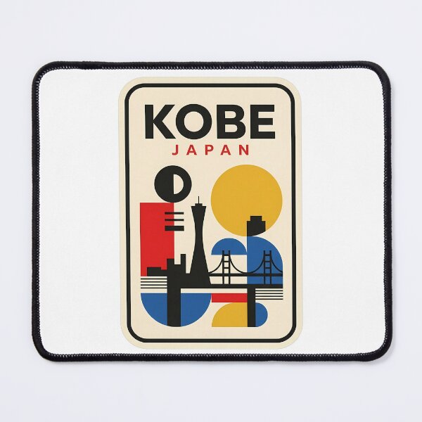 Item preview, Kobe Japan Retro Geometric Travel Aesthetic designed and sold by k3rstman1.