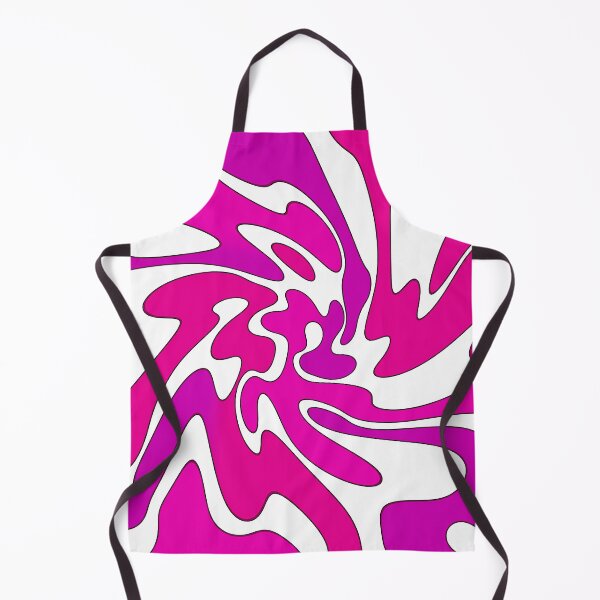 Item preview, Retro Pink Swirl-Groovy Abstract Pattern designed and sold by DjFreeq.
