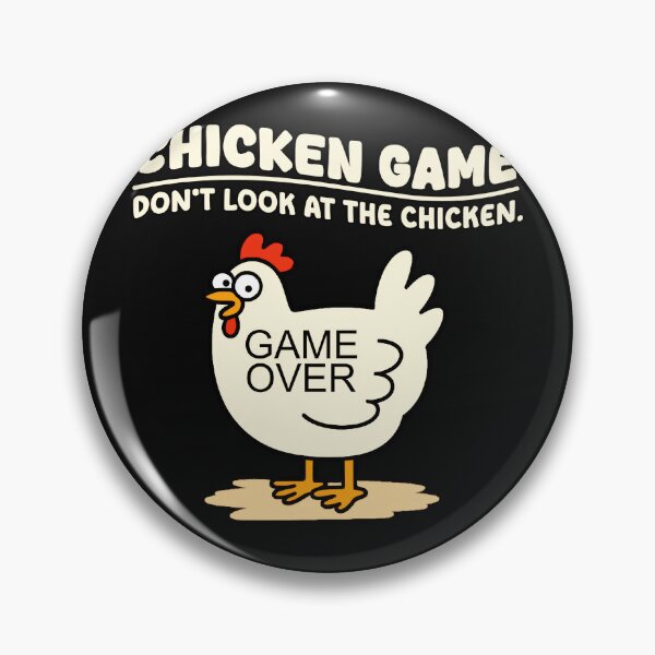 Item preview, Chicken Game Don't Look At The Chicken Game Over Funny Chicken Lover Humor designed and sold by AmaXONIC.