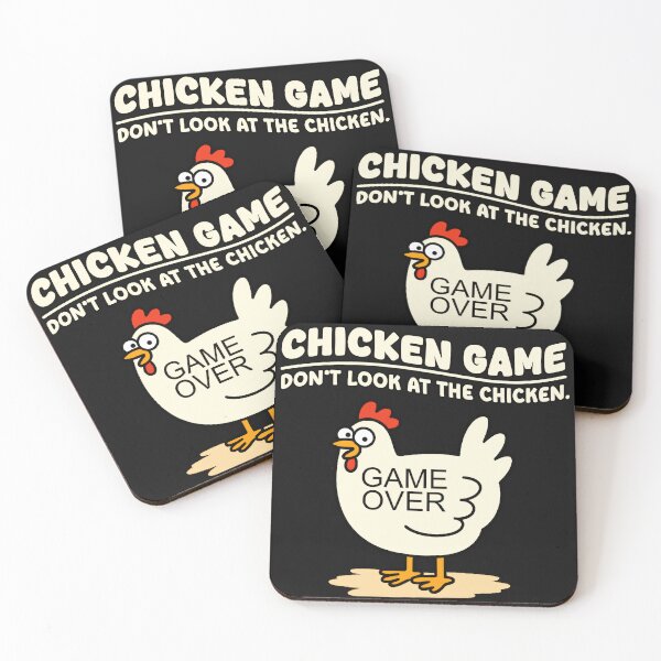 Item preview, Chicken Game Don't Look At The Chicken Game Over Funny Chicken Lover Humor designed and sold by AmaXONIC.