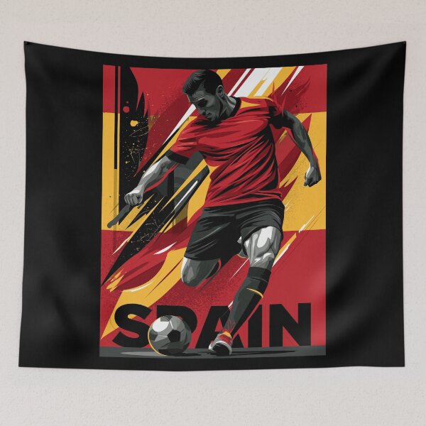 Item preview, Spain Soccer designed and sold by StudioRedKoala.