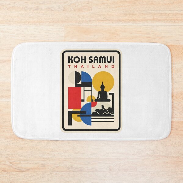 Item preview, Koh Samui Thailand Geometric Bauhaus Travel Aesthetic designed and sold by k3rstman1.
