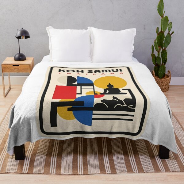 Item preview, Koh Samui Thailand Geometric Bauhaus Travel Aesthetic designed and sold by k3rstman1.
