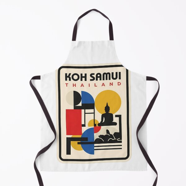 Item preview, Koh Samui Thailand Geometric Bauhaus Travel Aesthetic designed and sold by k3rstman1.