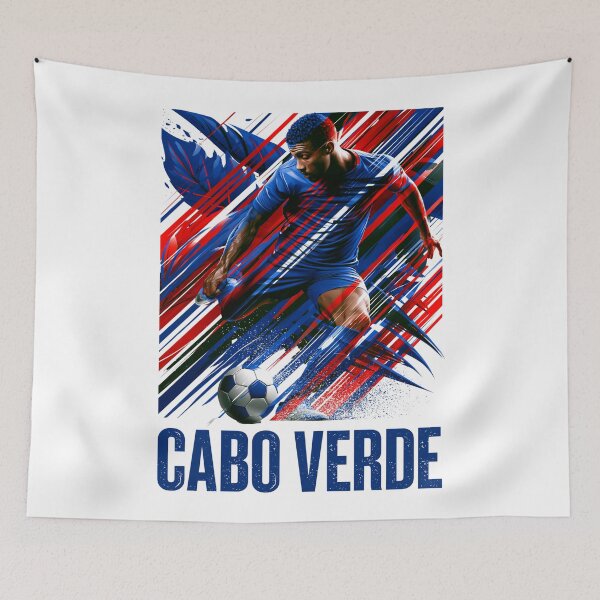 Item preview, Cabo Verde Soccer designed and sold by StudioRedKoala.
