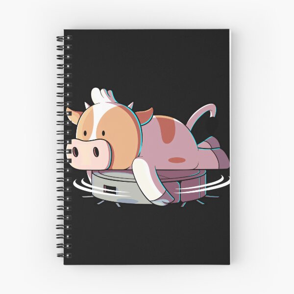 Item preview, Cow On Robot Vacuum Cleaner Funny Farm Animal designed and sold by AmaXONIC.
