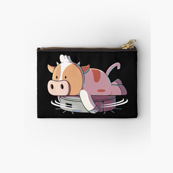 Item preview, Cow On Robot Vacuum Cleaner Funny Farm Animal designed and sold by AmaXONIC.