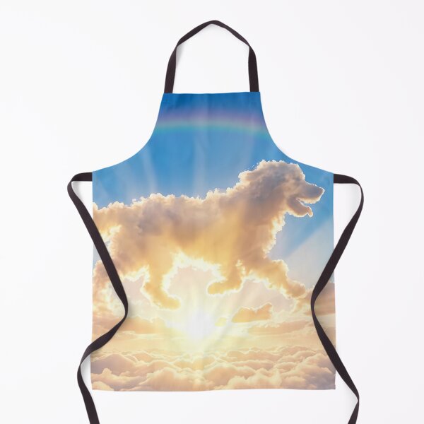 Item preview, Dog Soul in the Clouds Rainbow Bridge Memorial designed and sold by Pfotenfaden.