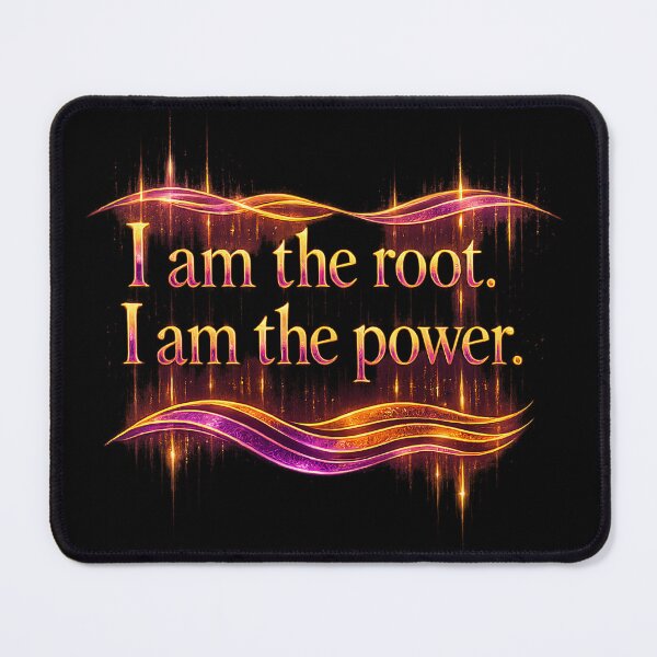 Item preview, I am the root. I am the power. designed and sold by MaxDreamsArt.