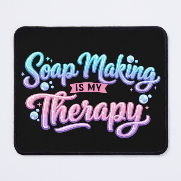Item preview, Soap Making Is My Therapy designed and sold by Elisabeth Lucas.