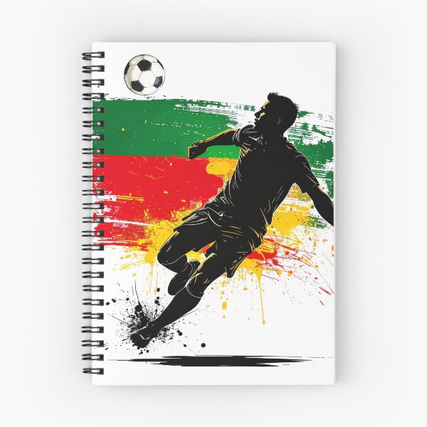 Item preview, Portugal Soccer Player Art — Portuguese Football Flag Action Fan Print designed and sold by icemanphotos.