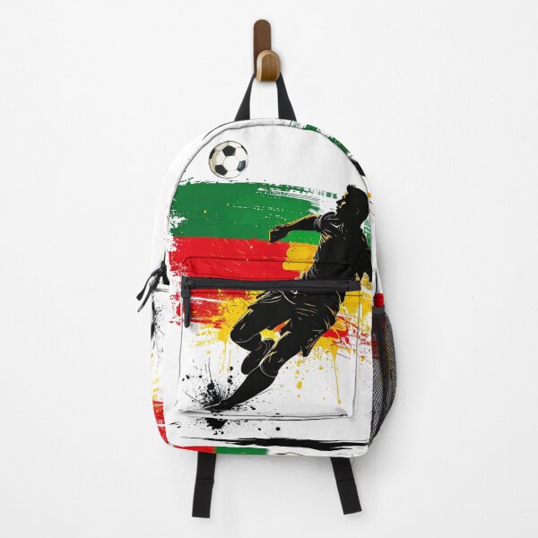 Item preview, Portugal Soccer Player Art — Portuguese Football Flag Action Fan Print designed and sold by icemanphotos.