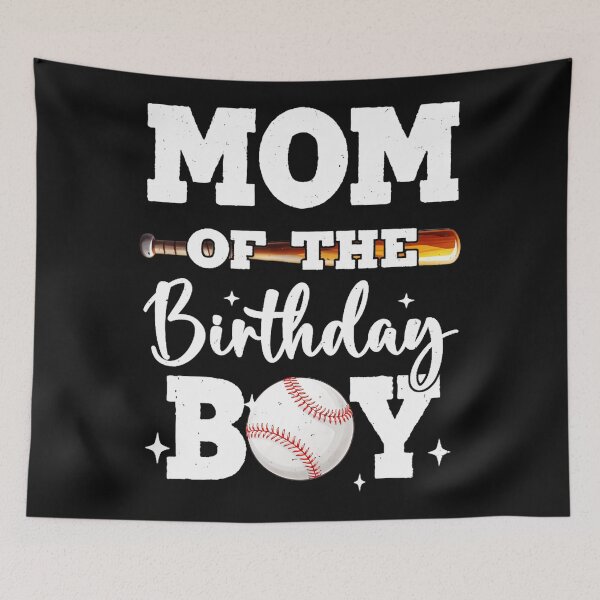 Item preview, Mom Of The Birthday Boy Baseball Mother Celebration designed and sold by AmaXONIC.