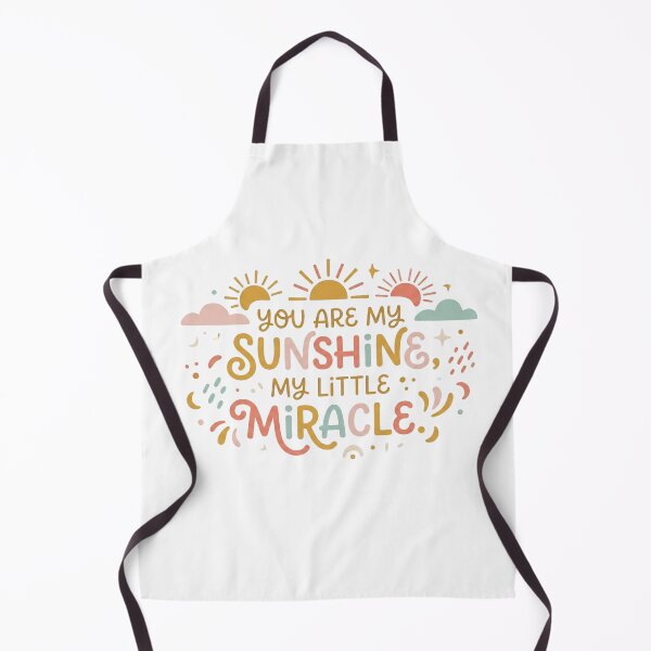 Item preview, You Are My Sunshine My Little Miracle Boho Retro Nursery Typography designed and sold by batoot1.