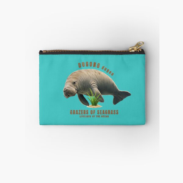 Item preview, Dugong Conservation Art – Grazers of Seagrass | Endangered Ocean Wildlife Awareness Design designed and sold by Pawethic Prints Studio.