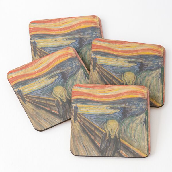 Item preview, The Scream Edvard Munch designed and sold by Erlin Rudho.