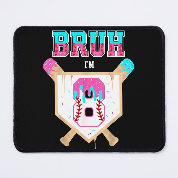 Item preview, Bruh I'm 8 Eighth Birthday Baseball Boy Kid designed and sold by AmaXONIC.