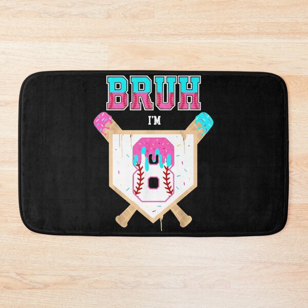 Item preview, Bruh I'm 8 Eighth Birthday Baseball Boy Kid designed and sold by AmaXONIC.