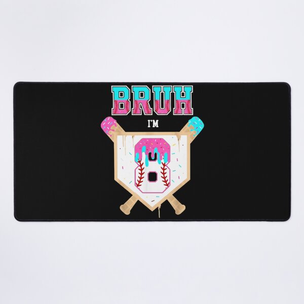 Item preview, Bruh I'm 8 Eighth Birthday Baseball Boy Kid designed and sold by AmaXONIC.