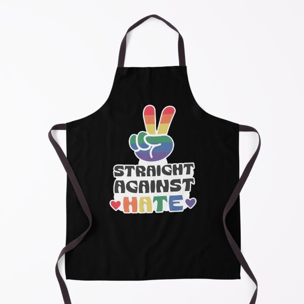 Item preview, Straight Against Hate Rainbow Peace Sign Design designed and sold by Canvas-Whispers.