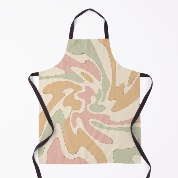Item preview, Retro Boho Swirl Pattern Sage Pink Earth Tones designed and sold by DjFreeq.