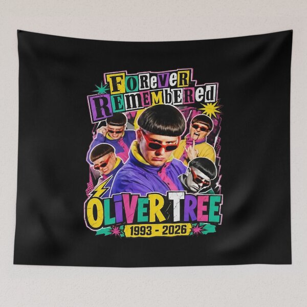 Item preview, Oliver Tree - Oliver Tree Memorial - Forever Remembered Oliver Tree 1993-2026 - RIP Oliver Tree designed and sold by GallegosLandin.