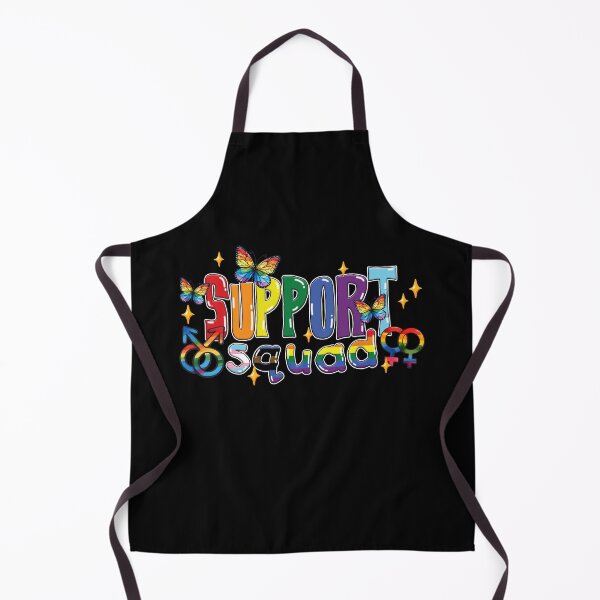 Item preview, Support Squad Rainbow Butterfly Pride Design designed and sold by Canvas-Whispers.