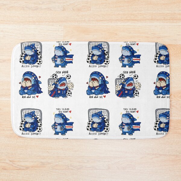 Item preview, Awkward Animal Hat Club – Cape Verde Blue Shark | Funny World Cup 2026 Football Fan Sticker designed and sold by chupichapa.