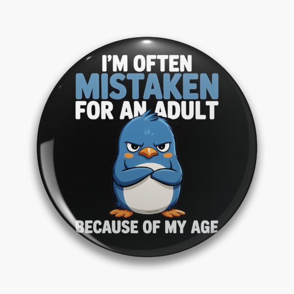 Item preview, I'm Often Mistaken For An Adult Because Of My Age Youth Teenager Kids Humor designed and sold by AmaXONIC.