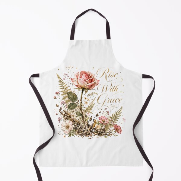 Item preview, Rise With Grace Vintage Rose Botanical Wildflower Design designed and sold by Sharlo Shop.
