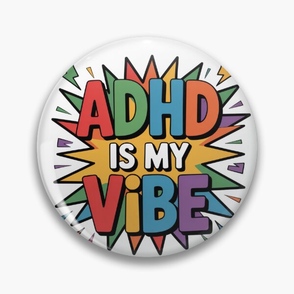 Item preview, ADHD is my vibe designed and sold by Tiny-Love ⭐⭐⭐⭐⭐.