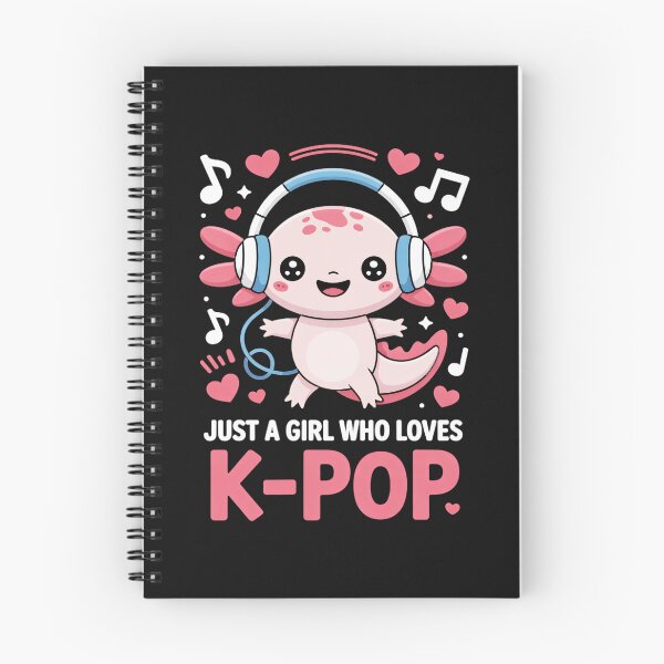 Item preview, Just A Girl Who Loves K-Pop Axolotl Fan designed and sold by AmaXONIC.