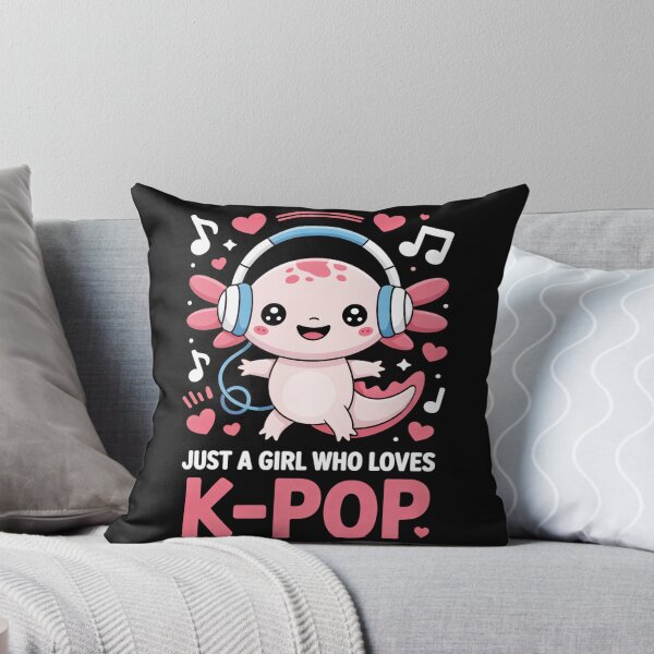 Item preview, Just A Girl Who Loves K-Pop Axolotl Fan designed and sold by AmaXONIC.