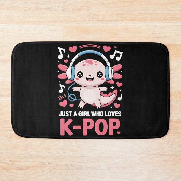 Item preview, Just A Girl Who Loves K-Pop Axolotl Fan designed and sold by AmaXONIC.
