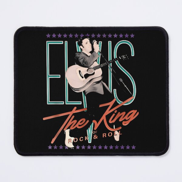 Item preview, Elvis The King of Rock and Roll Teal Lettering designed and sold by REXELENS.