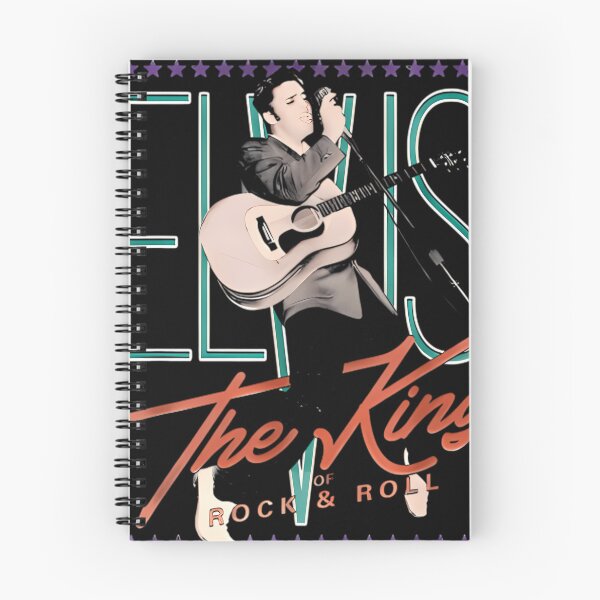 Item preview, Elvis The King of Rock and Roll Teal Lettering designed and sold by REXELENS.