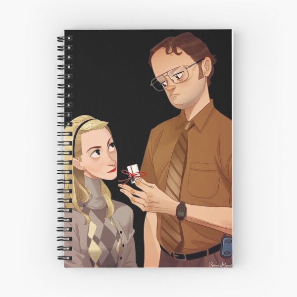 Item preview, Dwight and Angela  designed and sold by ItsAllYellow.