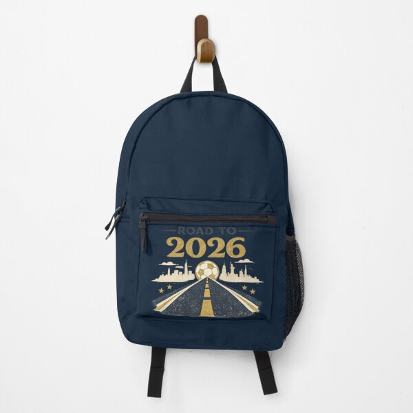 Item preview, Road to 2026 Soccer Football City Skyline Art – Tournament Journey Design | Soccer Fan Gift designed and sold by irfanshikh.