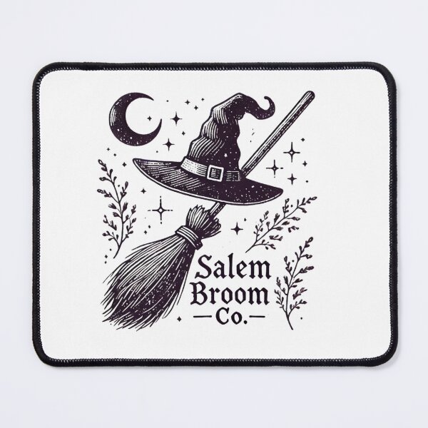 Item preview, Salem Broom Co. Vintage Witch Broom designed and sold by monas Art.