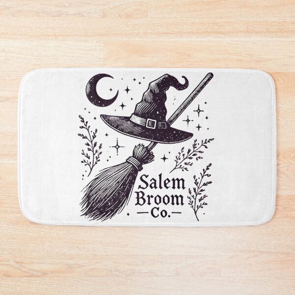 Item preview, Salem Broom Co. Vintage Witch Broom designed and sold by monas Art.