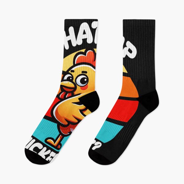 Item preview, What's Up Chicken Butt? Funny Chicken Lover Farm Humor designed and sold by AmaXONIC.